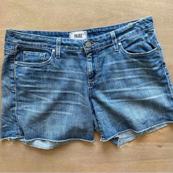 Paige Jimmy Jimmy Denim Shorts - Picture 4 of 14